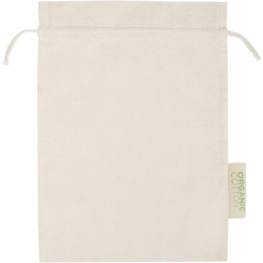 Logotrade profilreklam bild: Odisha 140 g/m² presentpåse av ekologiskt OCS-material – 42 x 30 cm