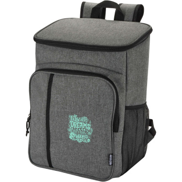 Logotrade presentreklam bild: Tundra picknick kylryggsäck av återvunnen GRS med serveringsset, 20 l