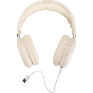 Logotrade profilreklam bild: Alzir trådlösa Bluetooth®-hörlurar av återvunnen plast