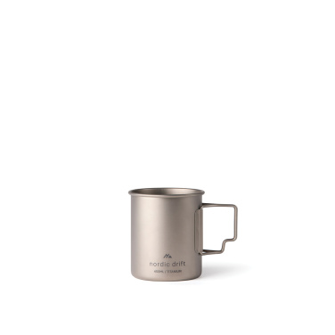 Logotrade profilreklam bild: Nordic Trail ultralätt titaniummugg 450 ml