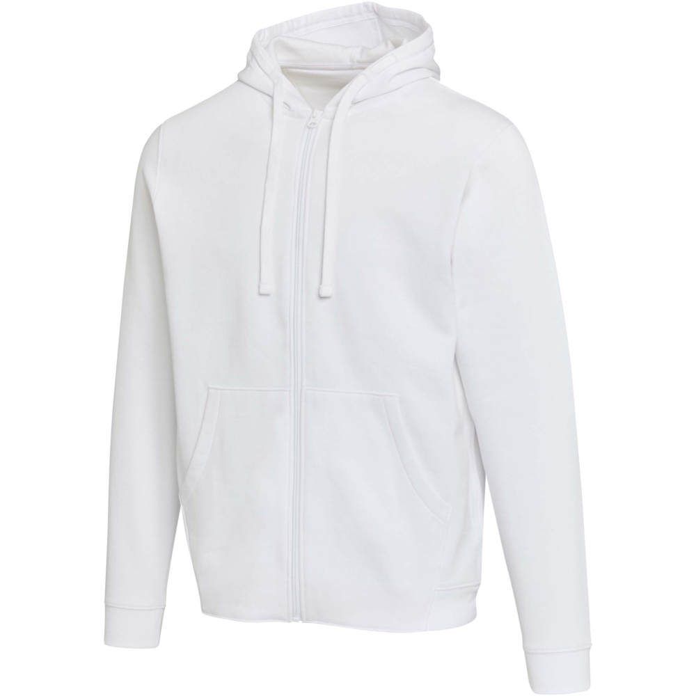 Logotrade presentreklam bild: Jasper 280 g/m² unisex-huvtröja av återvunnet ekologiskt OCS-material