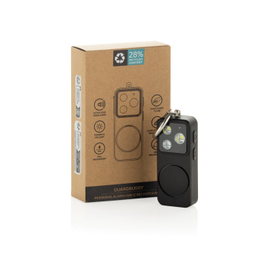 Logotrade reklamprodukter bild: GuardBuddy RCS personlarm med USB-C-laddning